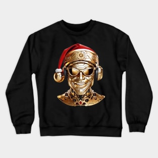 Cyborg Santa Crewneck Sweatshirt